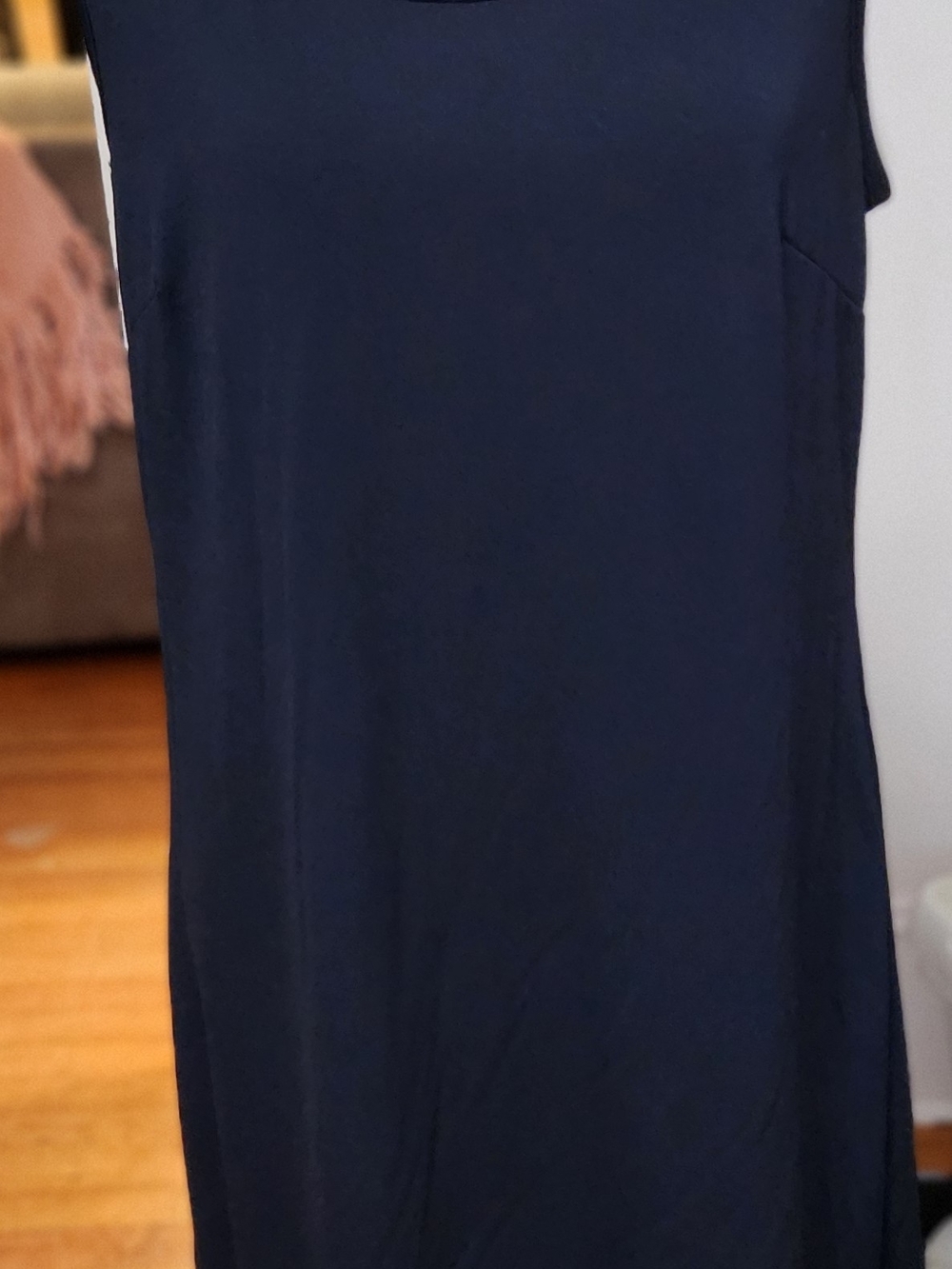 Haani Black Sleeveless Sheath Dress